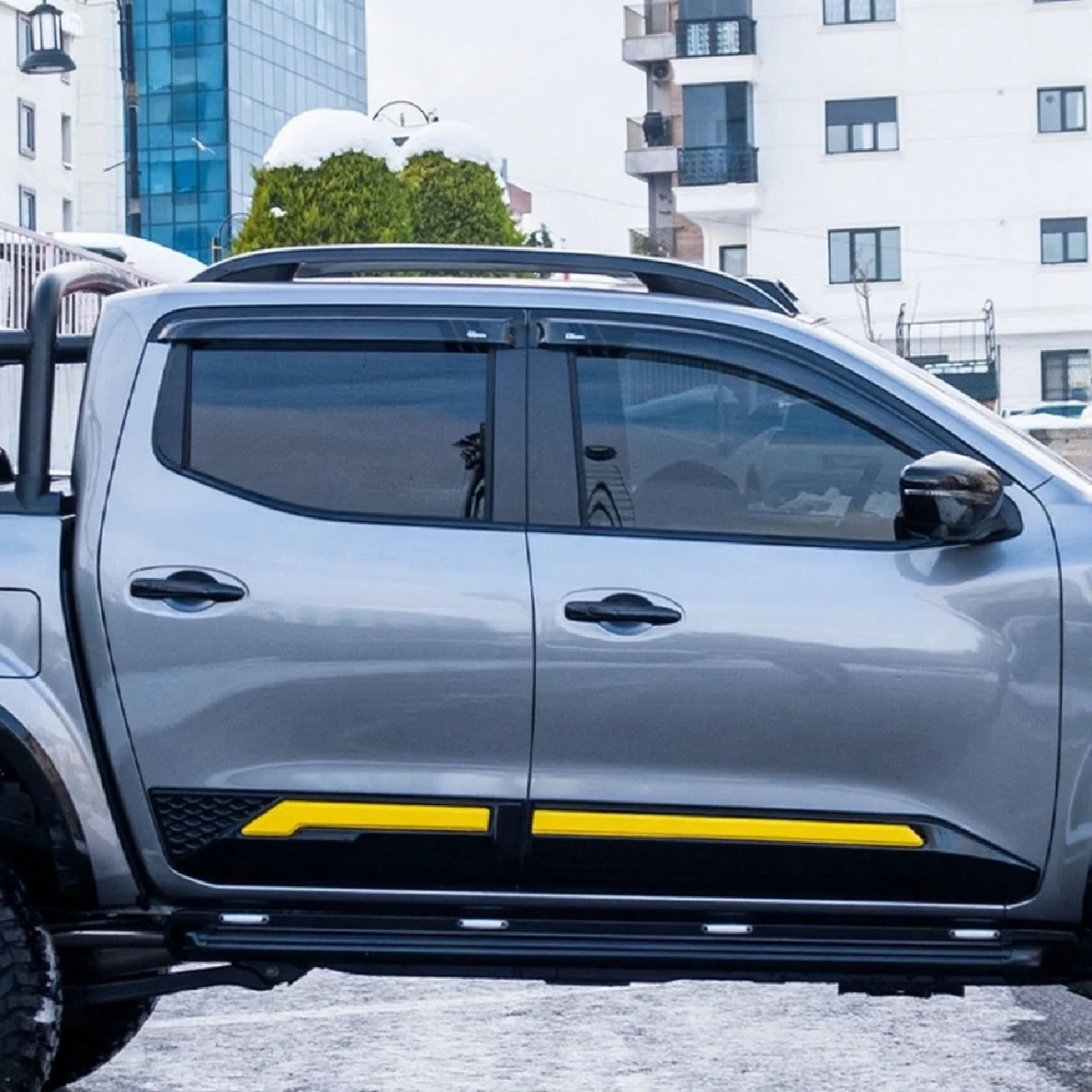 Maximus Yan Cam Rüzgarlığı - Vent Visor Yağmur Rüzgar Koruma Nissan NP300 Navara
