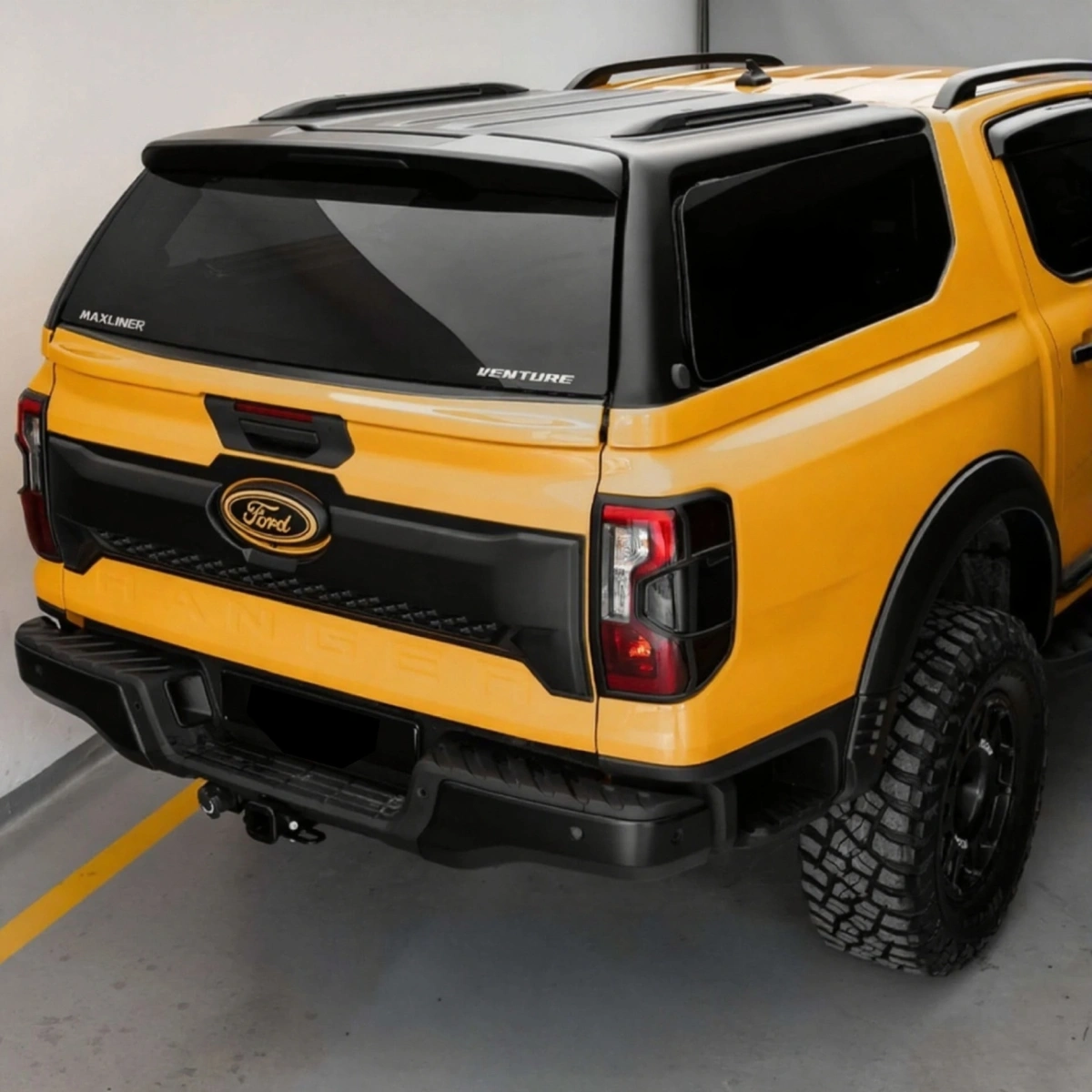 Maxliner Venture Canopy Ford Ranger 2023+ Camlı Hardtop - Premium Kasa Kapağı