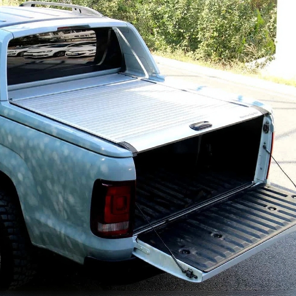 Maximus Top v1 Roller VW Amarok Aventura Sürgülü Kasa Kapağı (Gri) - Tonneau Cover
