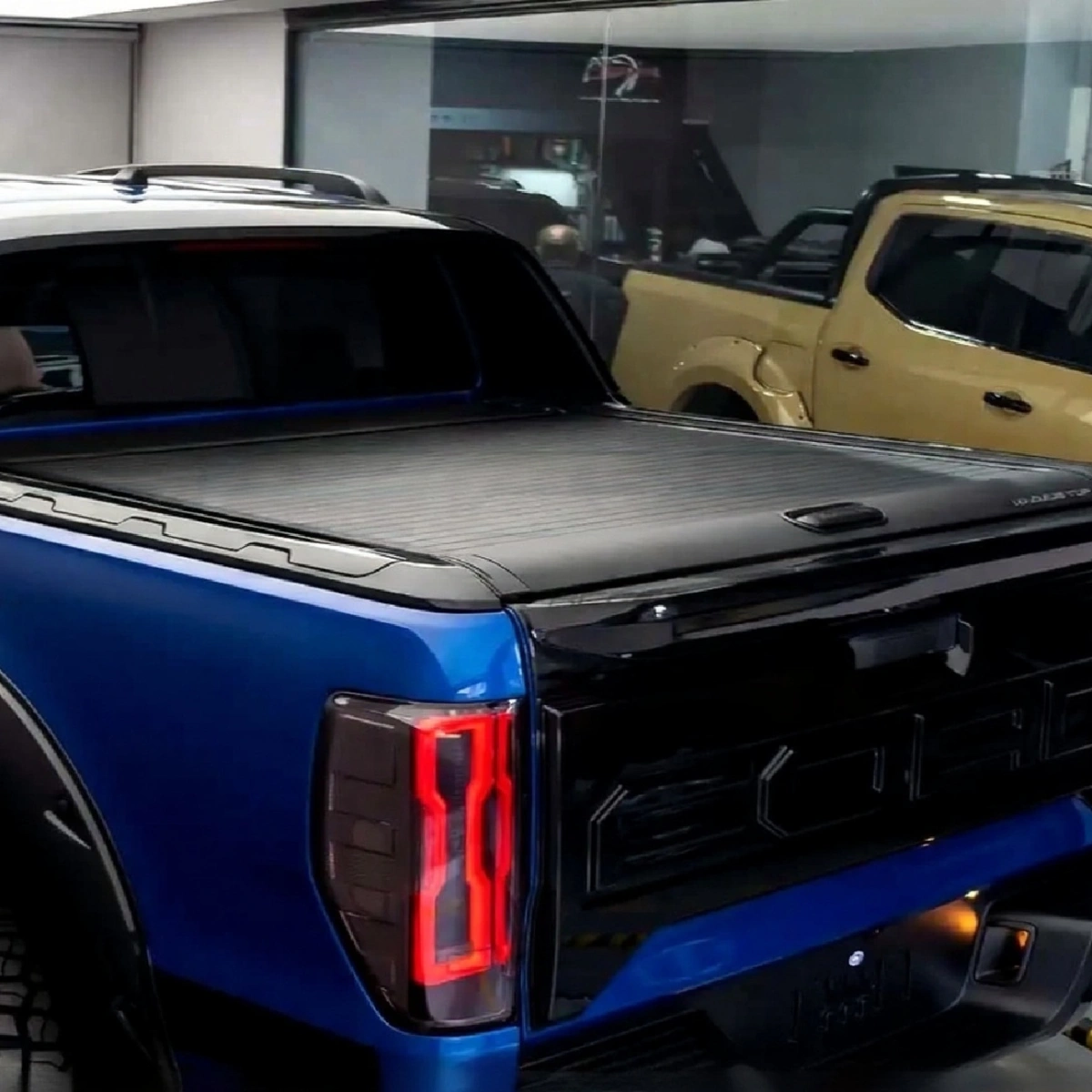 Maximus Top Roller Cover Ford Ranger T8 Wildtrak Sürgülü Kasa Kapağı (Siyah) - Tonneau