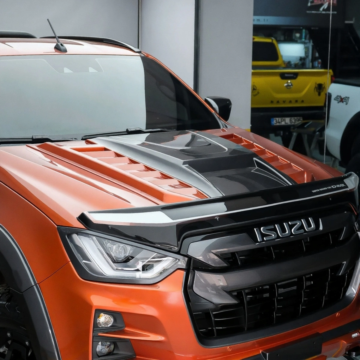 RBS Ön Kaput Rüzgarlığı - Hood Deflector Bug Shield Koruma Isuzu D-Max