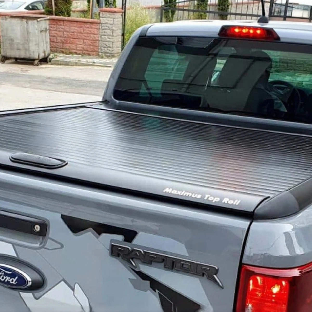 Maximus Top v1 Roller Ford Ranger XLT Sürgülü Kasa Kapağı (Siyah) - Tonneau Cover
