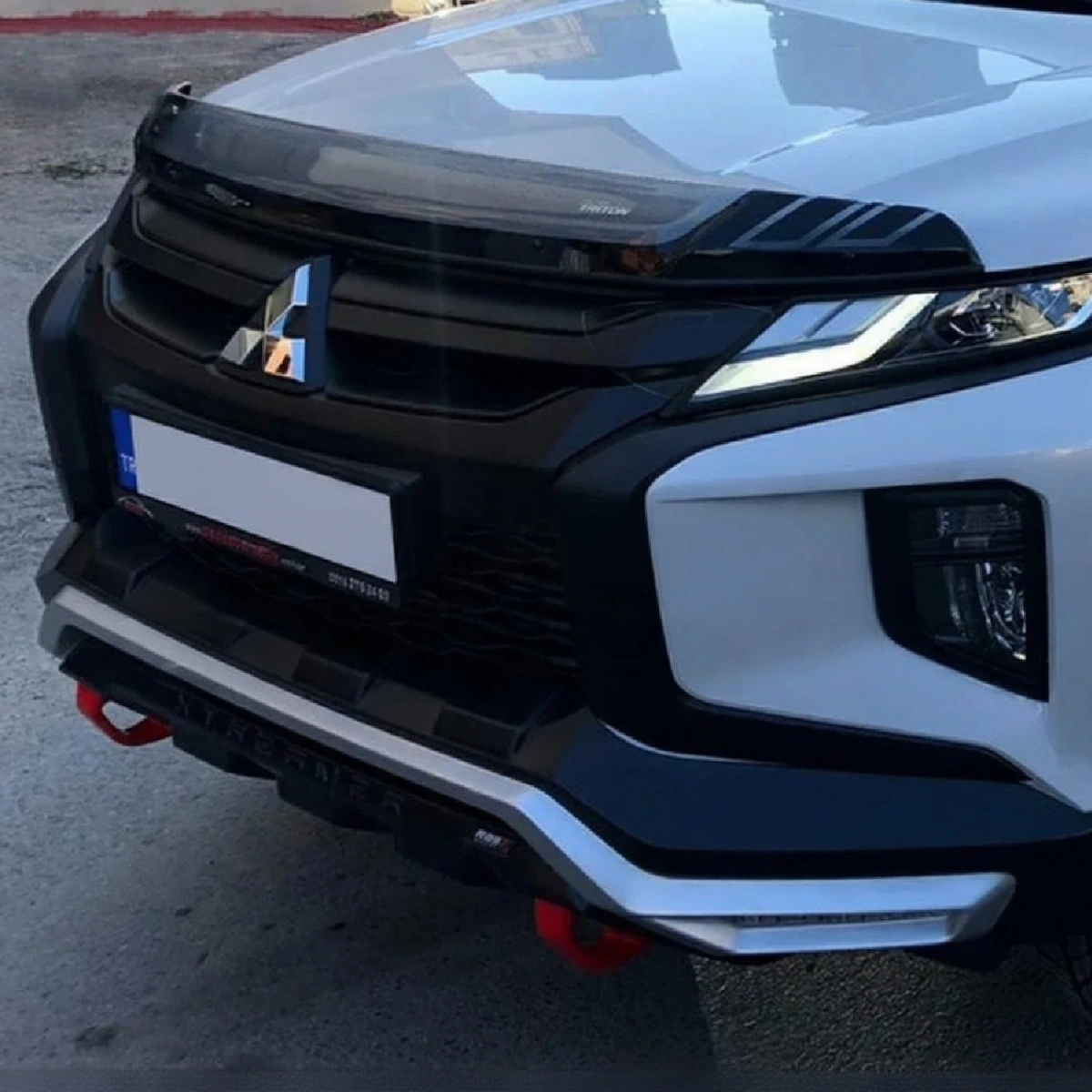 RBS Ön Kaput Rüzgarlığı - Hood Deflector Bug Shield Koruma Mitsubishi L200