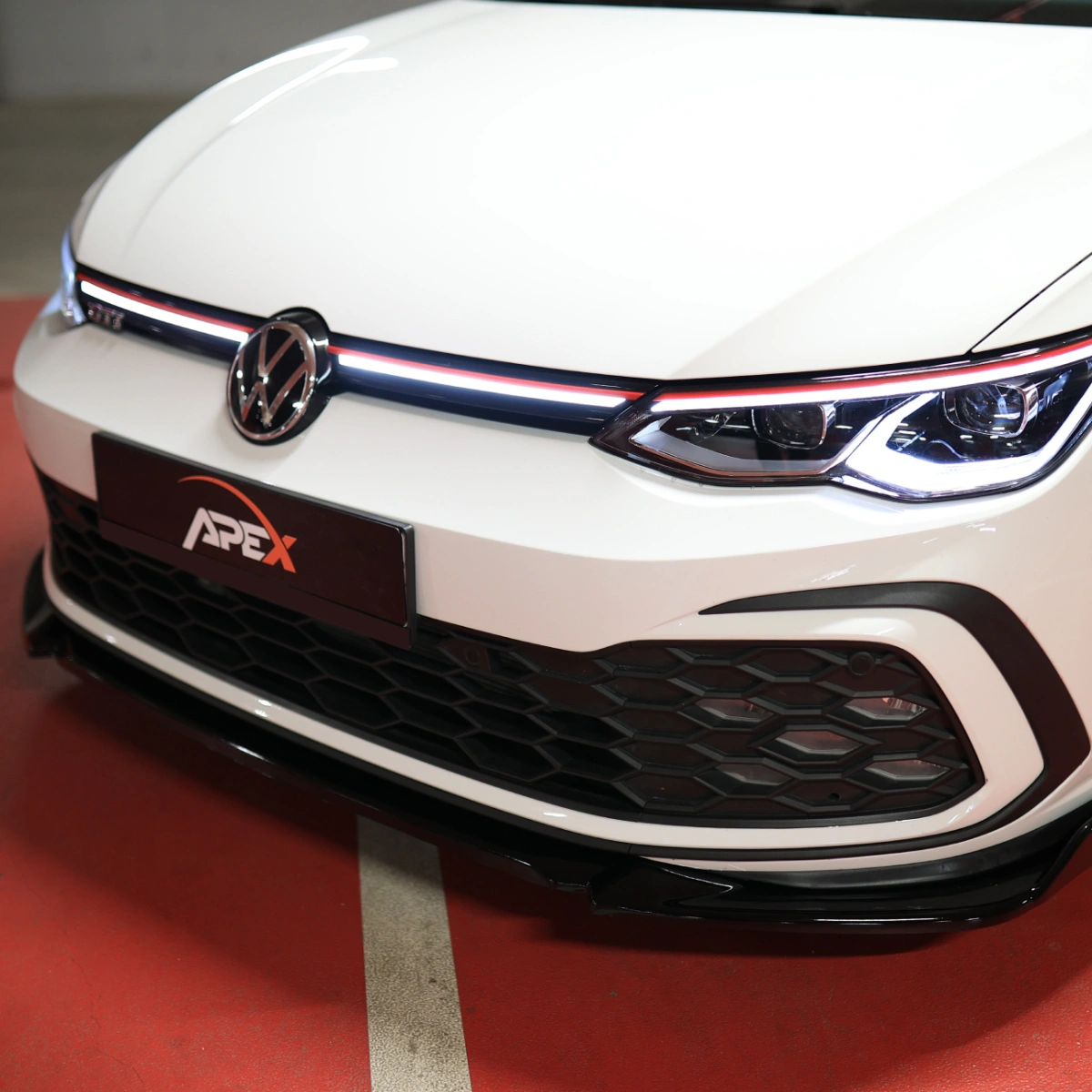 Apex Aero Design - Volkswagen Golf Mk8 GTI (2020-2024) - Ön Lip - Front Splitter