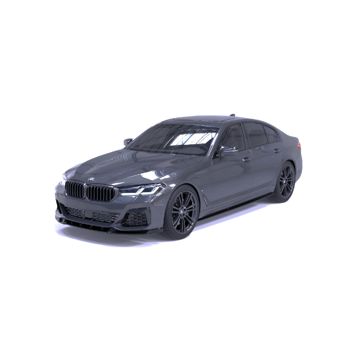 Apex Aero Design - Bmw 5 Series G30 Facelift M-Pack (2020-2023) - Ön Lip - Front Splitter