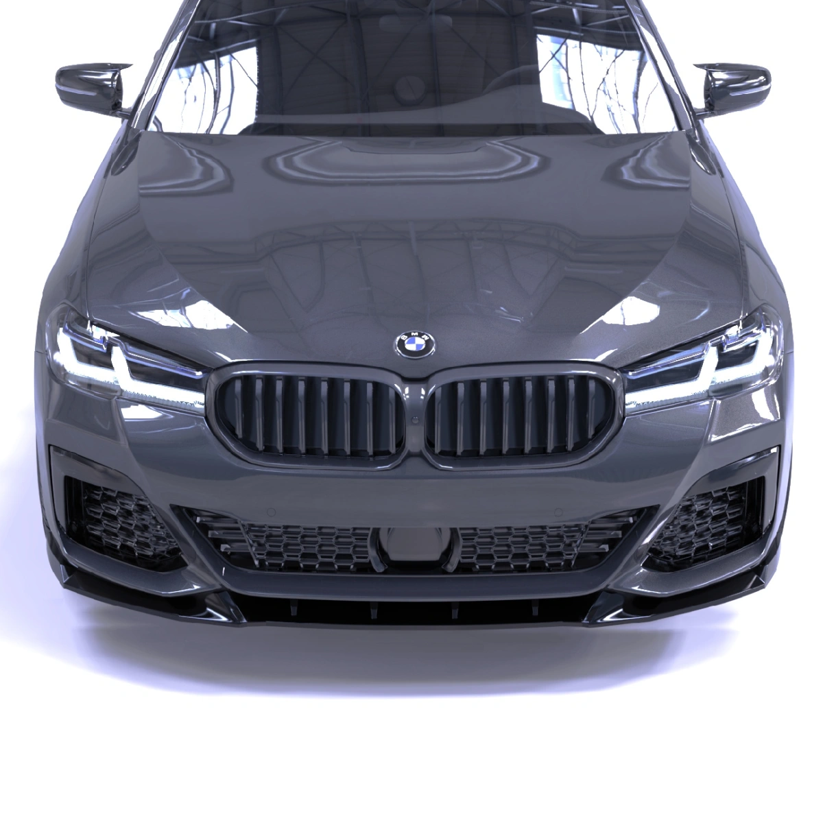 Apex Aero Design - Bmw 5 Series G30 Facelift M-Pack (2020-2023) - Ön Lip - Front Splitter