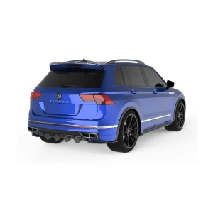 Apex Aero Design - Volkswagen Tiguan R-Line Mk2 Facelift (2020-2024) - Arka Yan Splitter 2 Parça - Rear Side Splitter