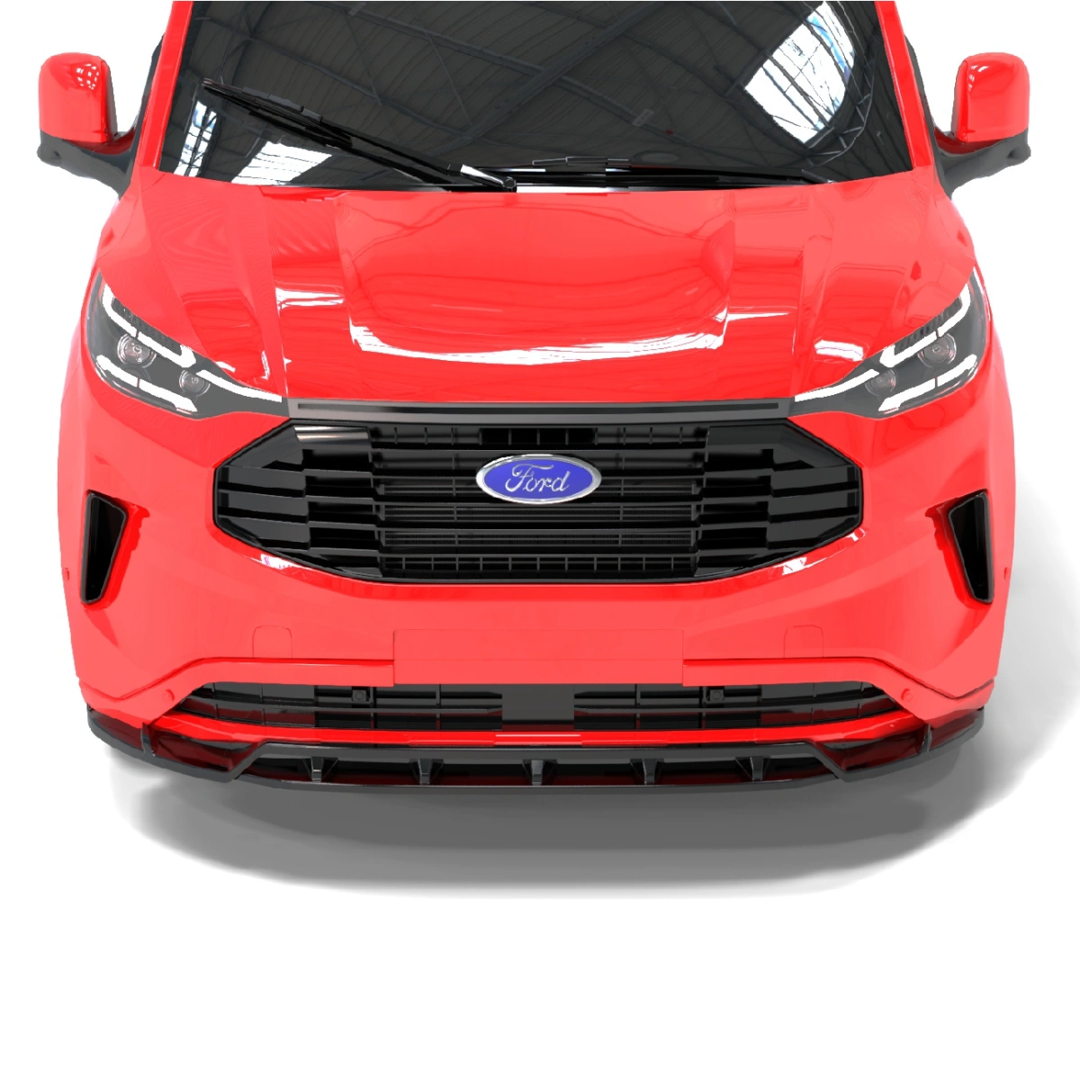 Apex Aero Design - Ford Transit Custom Mk2 (2023+) - Ön Lip 2 Parça - Front Splitter
