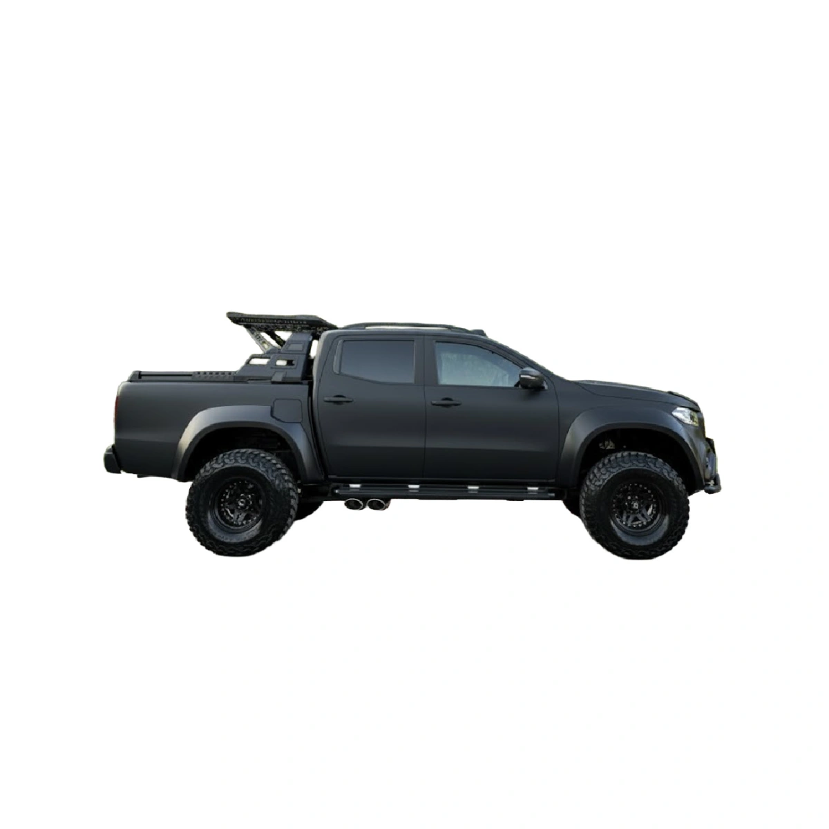 Apex Aero Design - Mercedes X Class W470 (2017+) - Dodik - Jumbo Çamurluk Kaplaması 4 Parça - Fender Flares