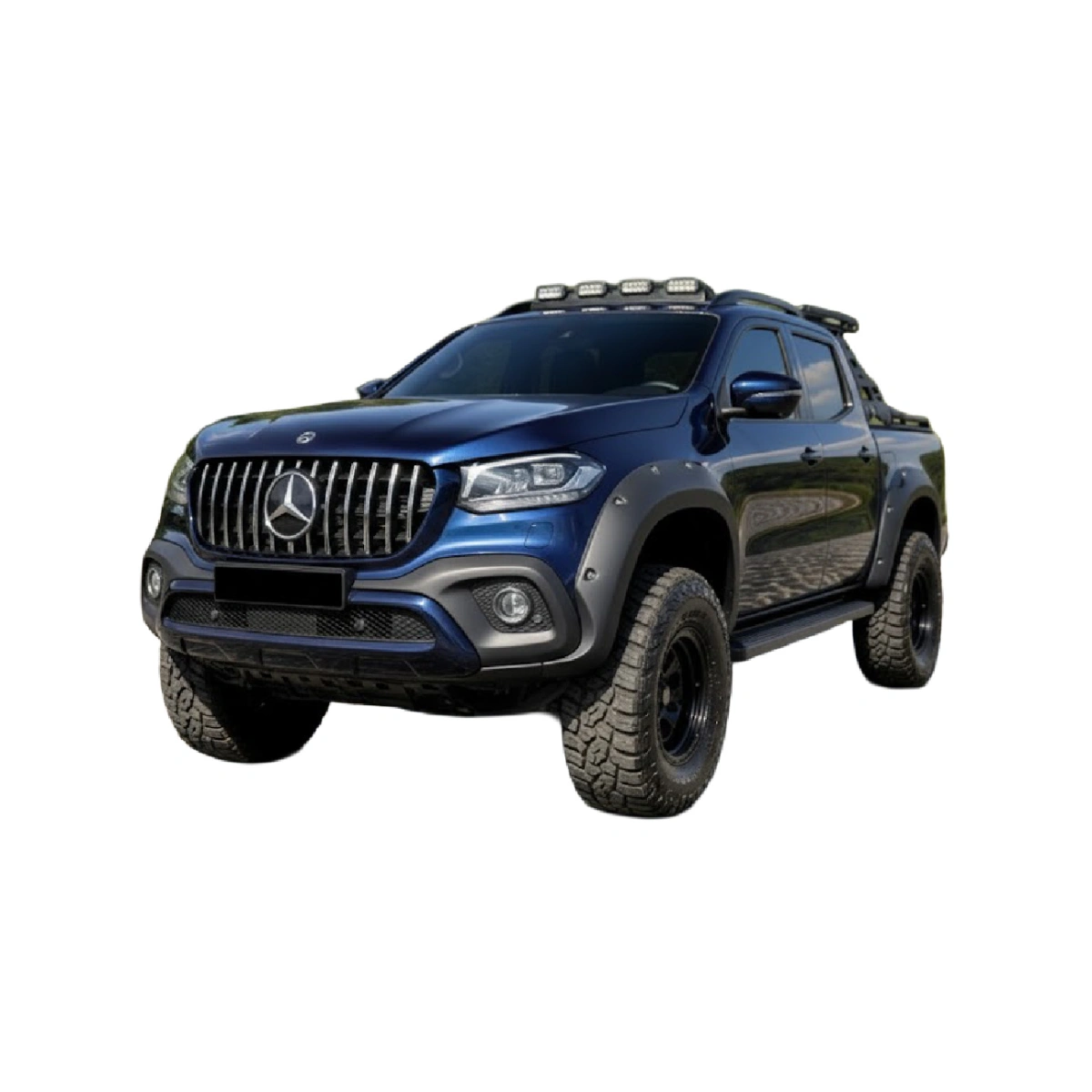 Apex Aero Design - Mercedes X Class W470 (2017+) - Dodik - Çamurluk Kaplaması 4 Parça - Fender Flares