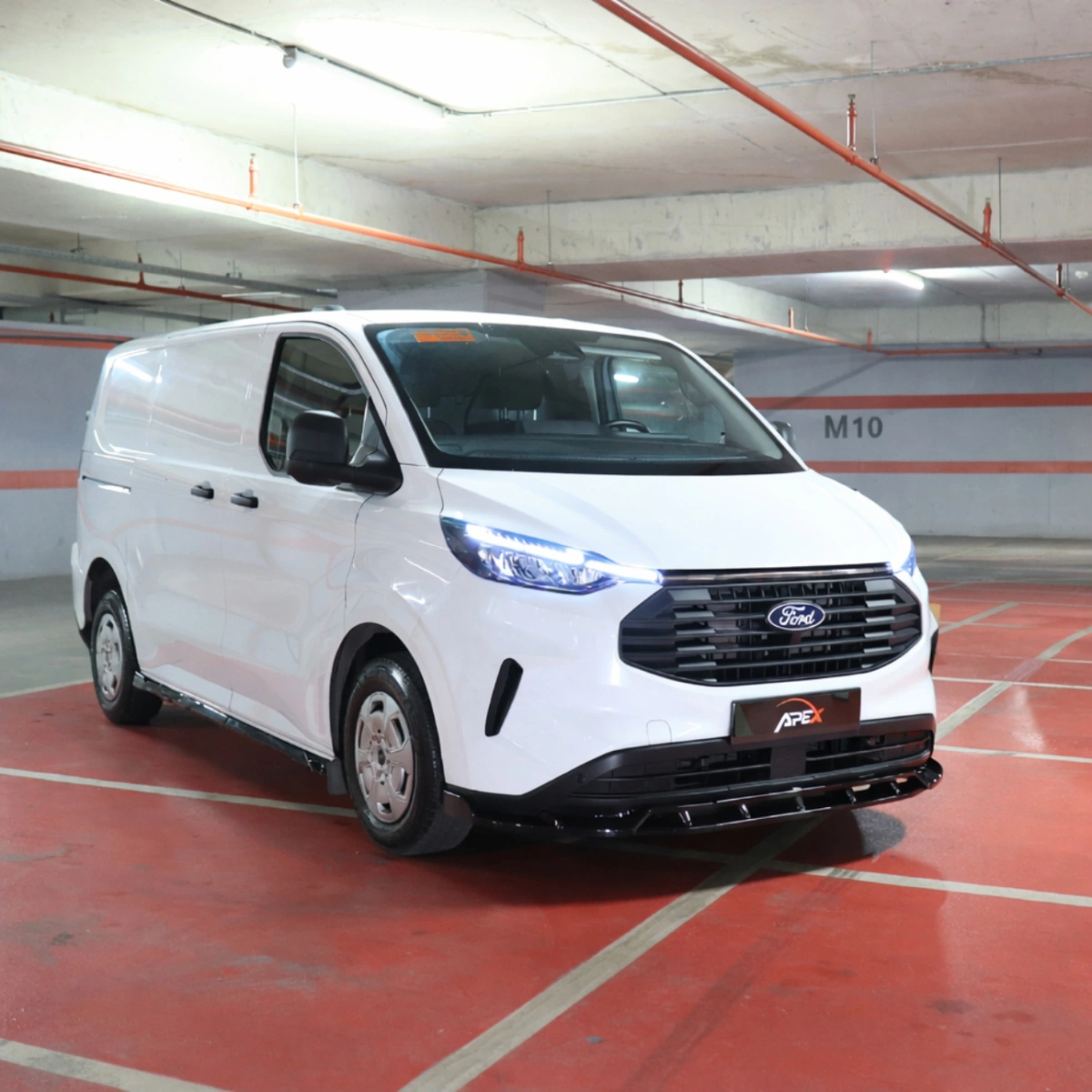 Apex Aero Design - Ford Transit Custom Mk2 (2023+) - Ön Lip 2 Parça - Front Splitter