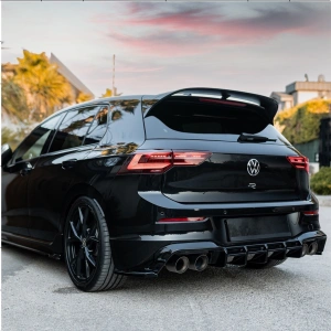 Apex Aero Design - Volkswagen Golf Mk8 R (2020-2024) - Arka Tampon Eki - Rear Valance