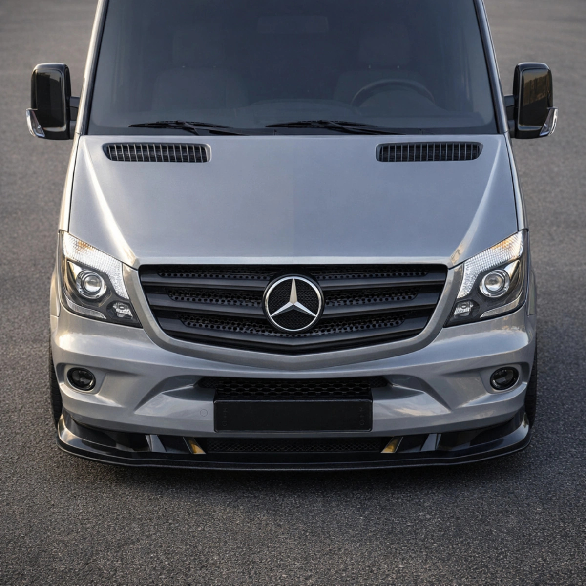 Apex Aero Design - Mercedes Sprinter W906 (2014-2018) - Ön Lip- Front Splitter