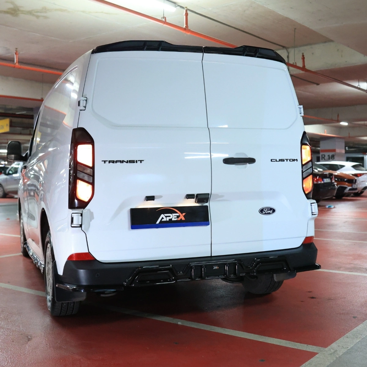 Apex Aero Design - Ford Transit Custom Mk2 (2023+) - Spoiler 2 Parça - Spoiler