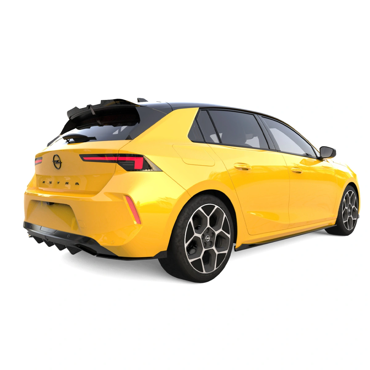 Apex Aero Design - Opel Astra L (2020+) - Arka Yan Splitter - Rear Side Splitter