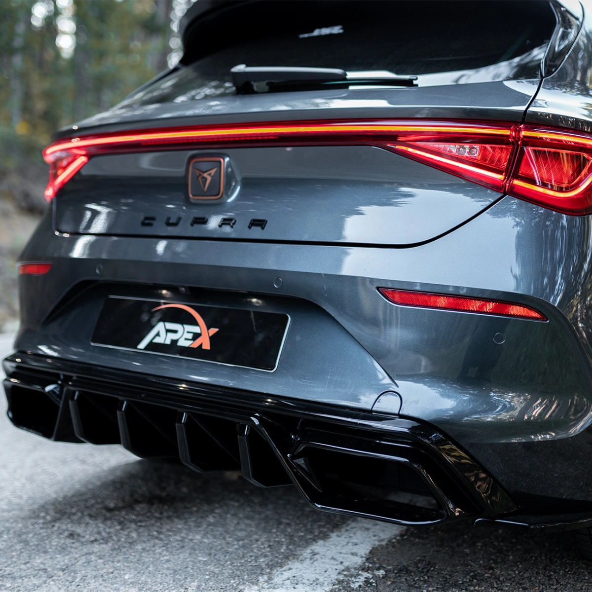 Apex Aero Design - Cupra Leon Mk1 (2020-2024+) - Arka Tampon Eki - Rear Valance