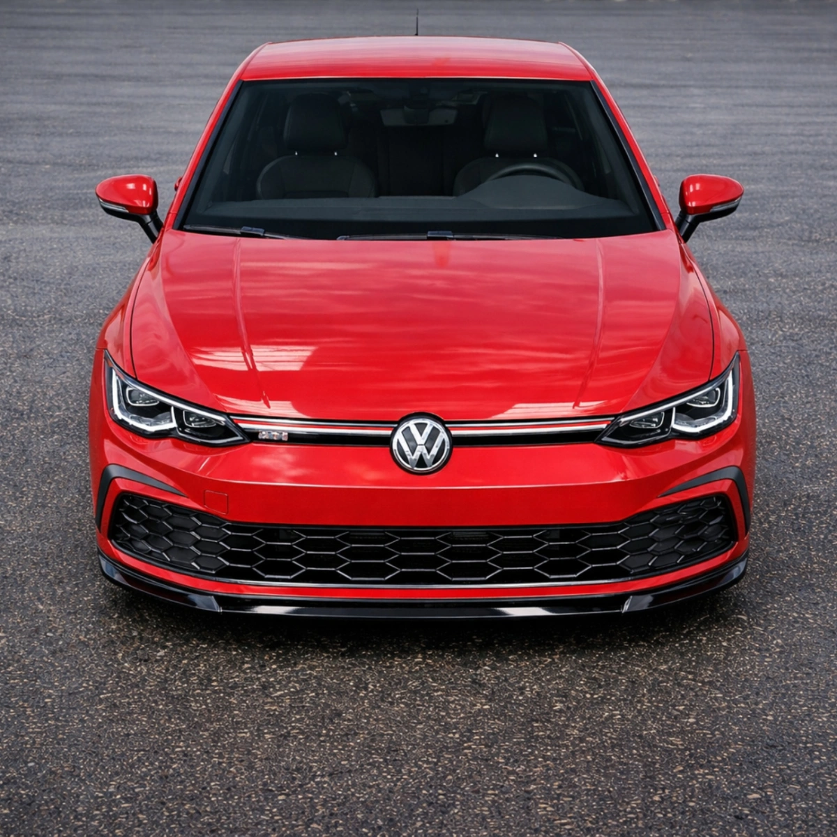 Apex Aero Design - Volkswagen Golf Mk8 GTI-GTE-GTD-R-Line V2 (2020-2024) - Ön Lip V2 - Front Splitter