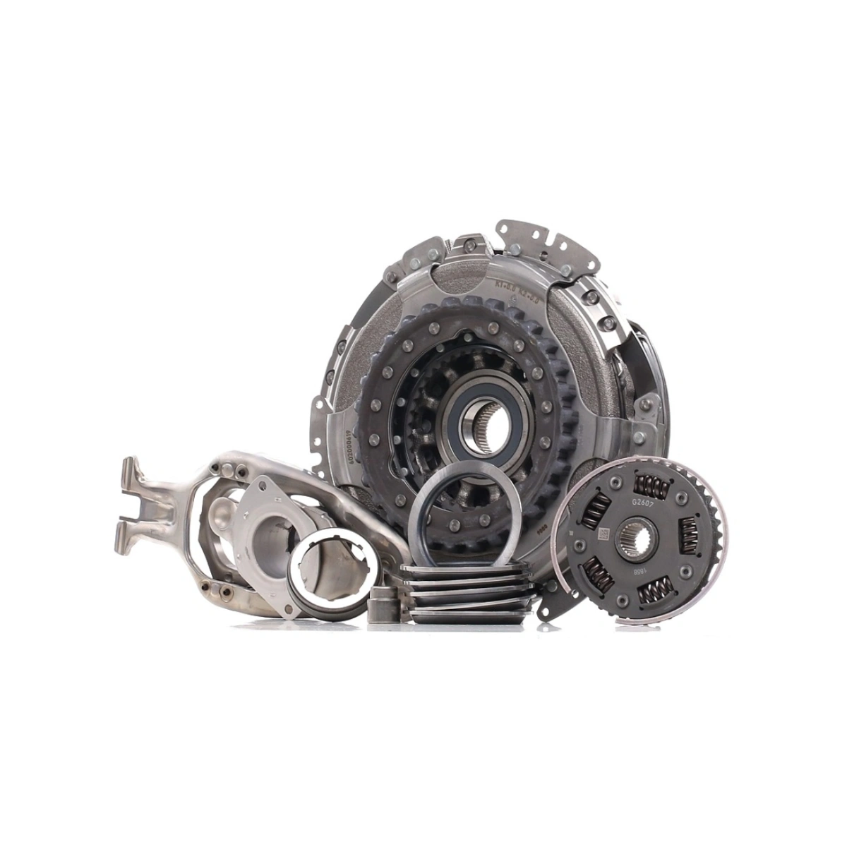 LUK 602 0006 00 RepSet 2CT Kuru Tip Çift Kavramalı Debriyaj Seti - Audi - Seat - Skoda - Volkswagen - 0AM DQ200 DSG 7 Vites - Benzin