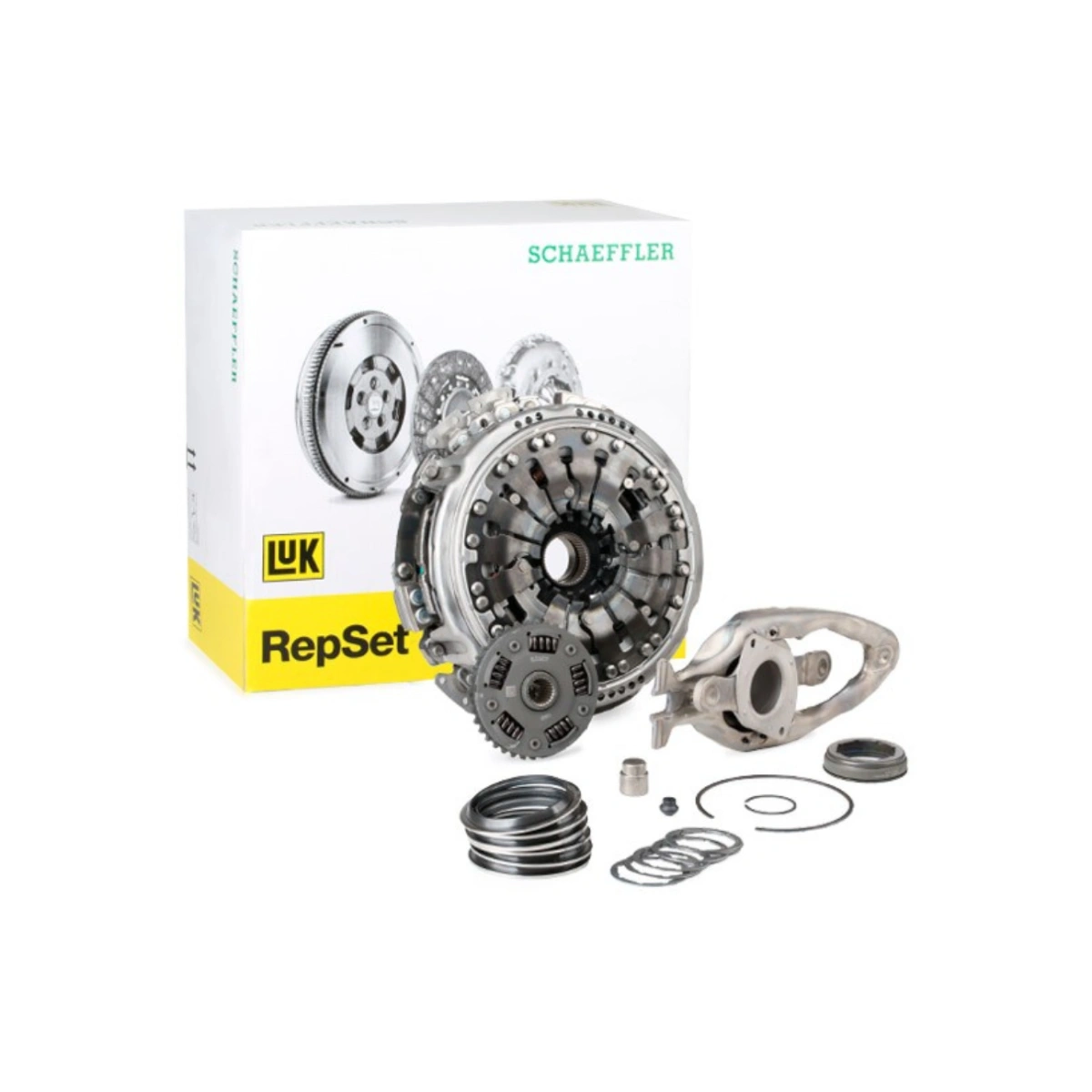 LUK 602 0006 00 RepSet 2CT Kuru Tip Çift Kavramalı Debriyaj Seti - Audi - Seat - Skoda - Volkswagen - 0AM DQ200 DSG 7 Vites - Benzin