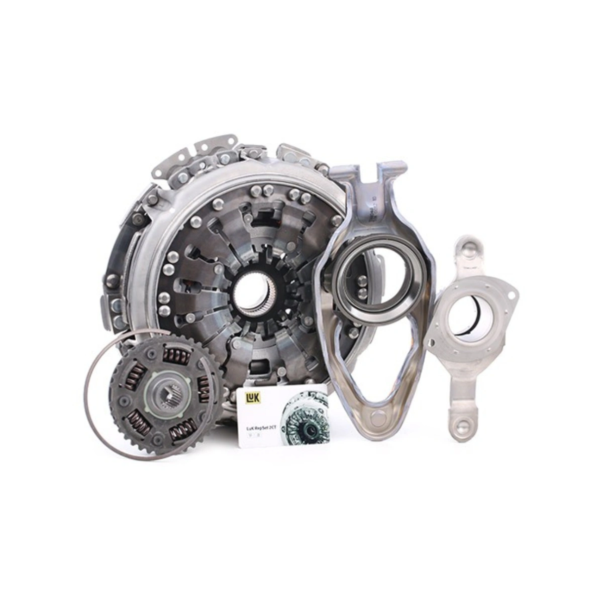 LUK 602 0007 00 RepSet 2CT Kuru Tip Çift Kavramalı Debriyaj Seti - Audi - Seat - Skoda - Volkswagen - 0AM DQ200 DSG 7 Vites - 2. Nesil - Dizel