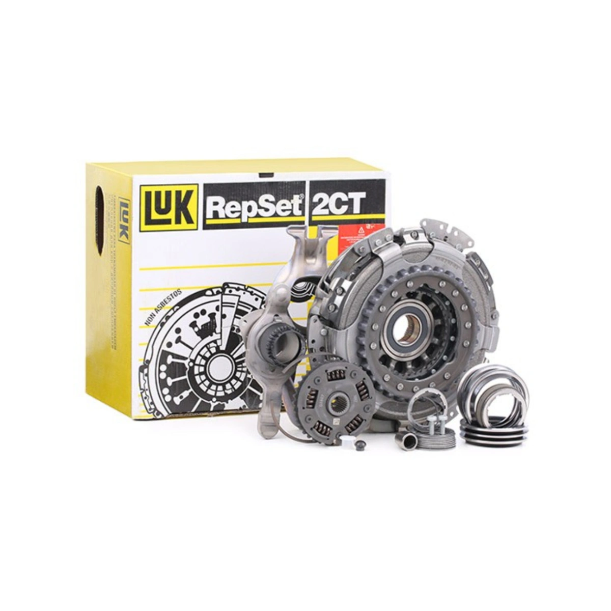 LUK 602 0007 00 RepSet 2CT Kuru Tip Çift Kavramalı Debriyaj Seti - Audi - Seat - Skoda - Volkswagen - 0AM DQ200 DSG 7 Vites - 2. Nesil - Dizel