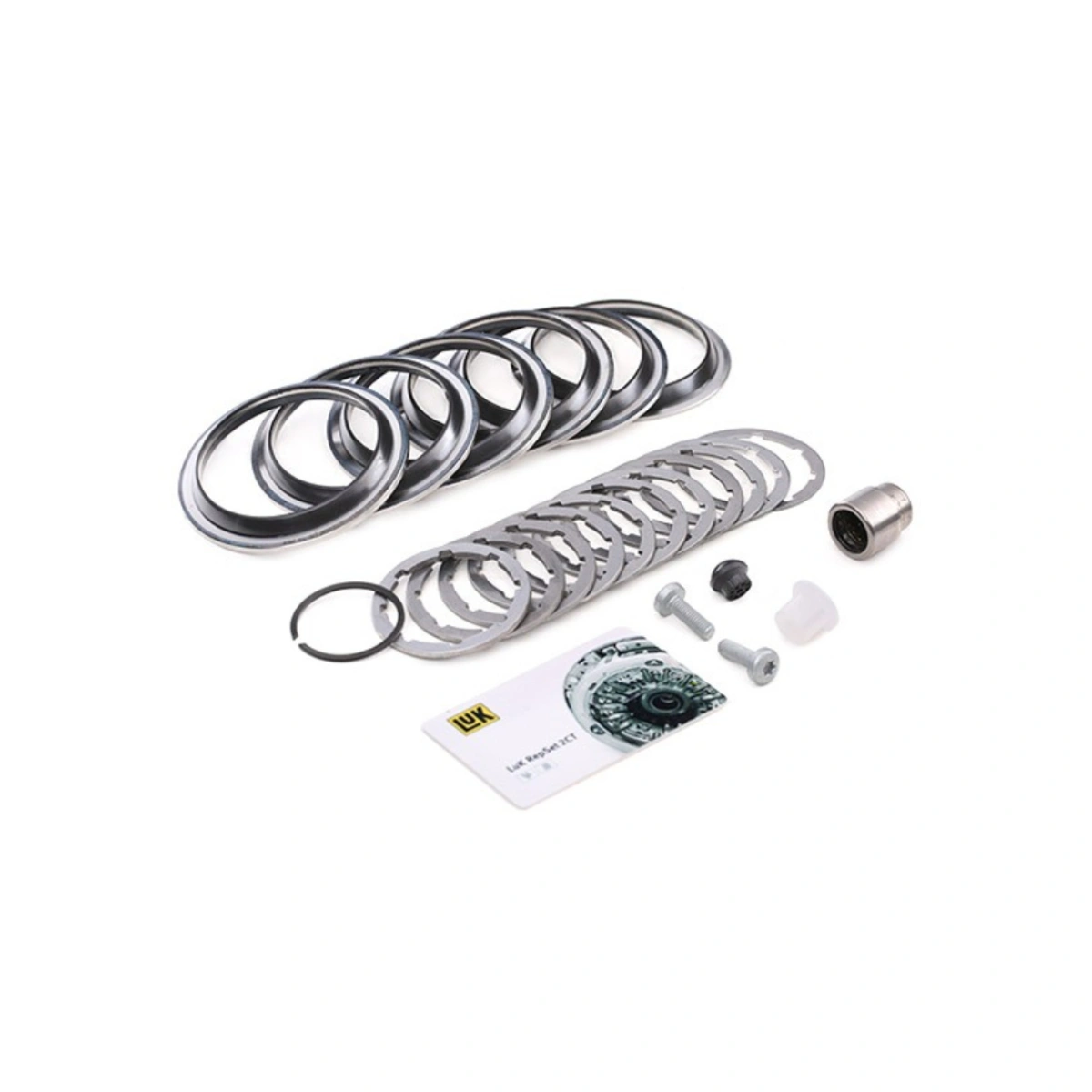 LUK 602 0007 00 RepSet 2CT Kuru Tip Çift Kavramalı Debriyaj Seti - Audi - Seat - Skoda - Volkswagen - 0AM DQ200 DSG 7 Vites - 2. Nesil - Dizel