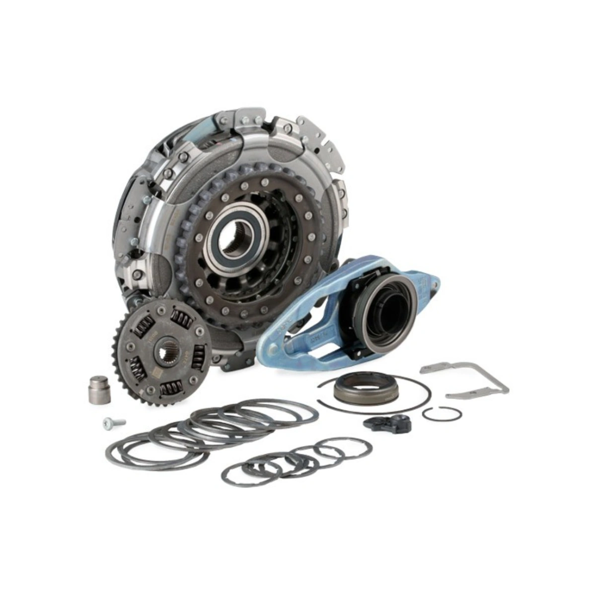 LUK 602 0002 00 RepSet 2CT Kuru Tip Çift Kavramalı Debriyaj Seti - Audi - Seat - Skoda - Volkswagen - 0AM DQ200 DSG 7 Vites - 1. Nesil - Dizel
