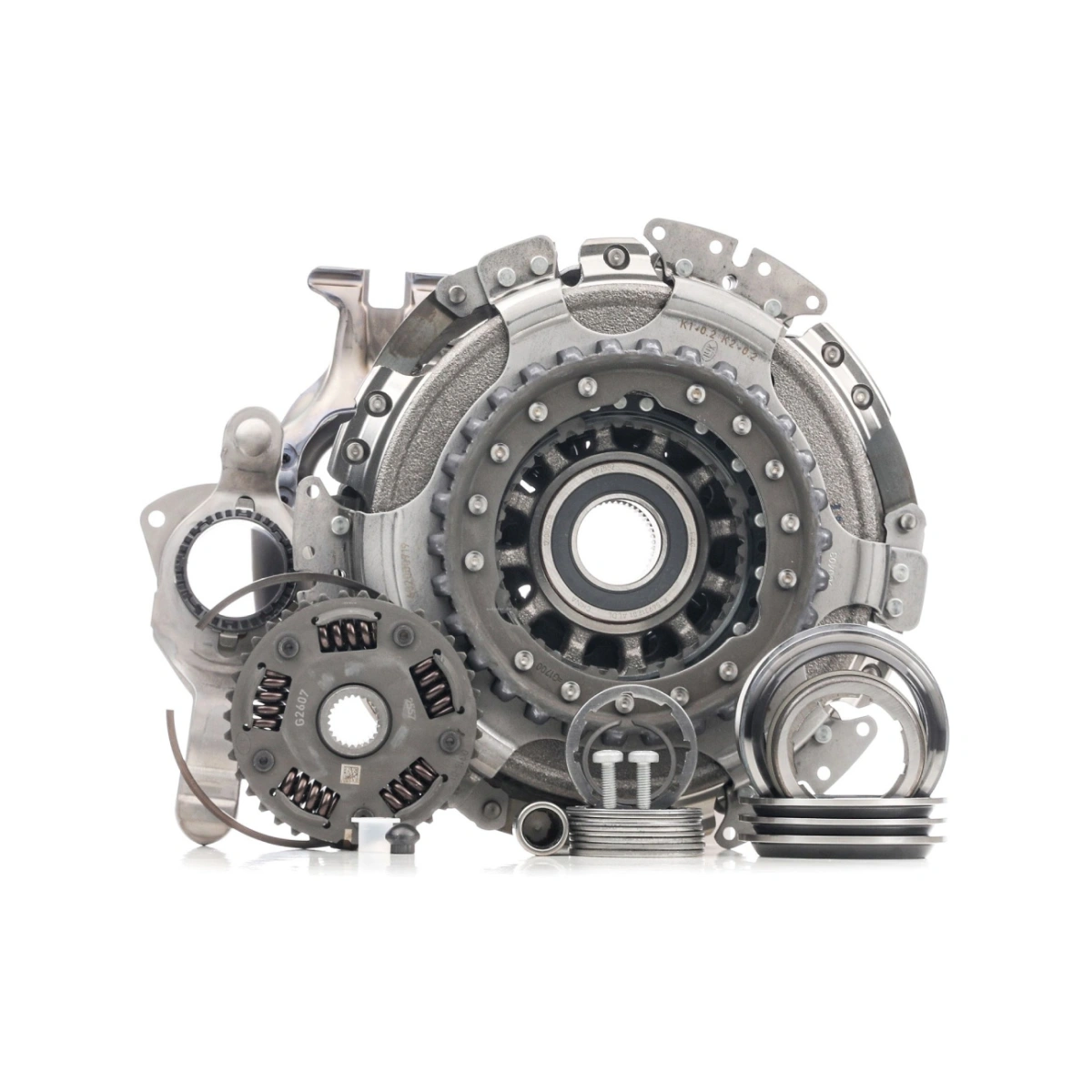 LUK 602 0007 00 RepSet 2CT Kuru Tip Çift Kavramalı Debriyaj Seti - Audi - Seat - Skoda - Volkswagen - 0AM DQ200 DSG 7 Vites - 2. Nesil - Dizel