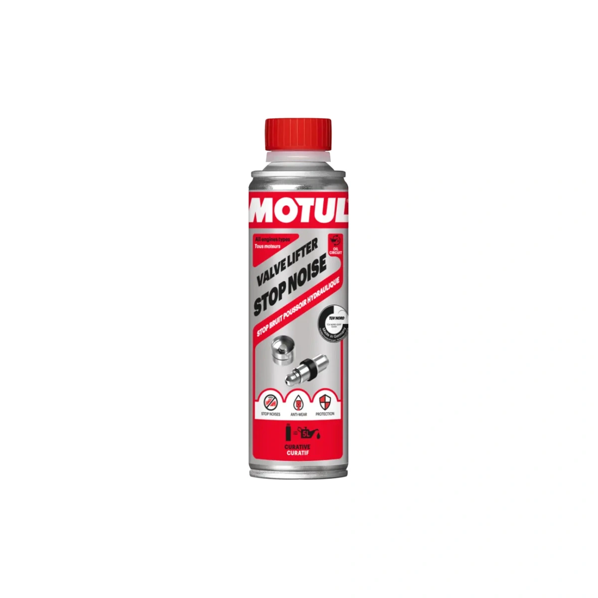 Motul Valve Lifter Stop Noise Hidrolik Supap İtici Ses Giderici Katkı - 300ml