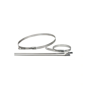 Thermo-Tec 18 inç Egzoz Wrapping Sabitleme - Paslanmaz Çelik Snap Strap Kelepçe