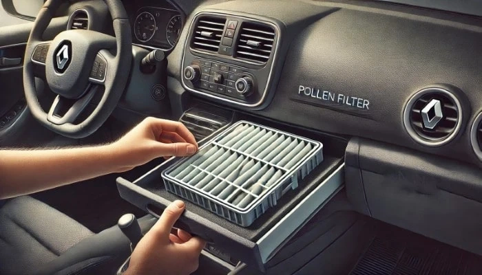 Clio 2 Polen Filtresi Nerede?