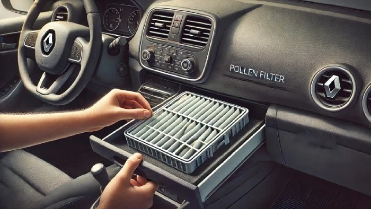 Clio 2 Polen Filtresi Nerede?