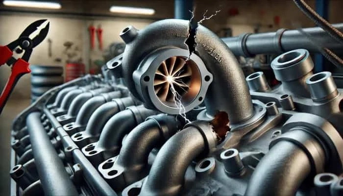Turbo Manifold Çatlağı