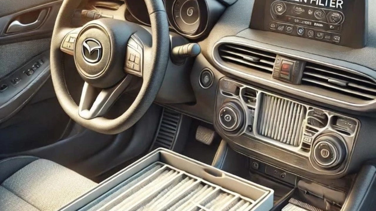Mazda 3 Polen Filtresi Nerede?