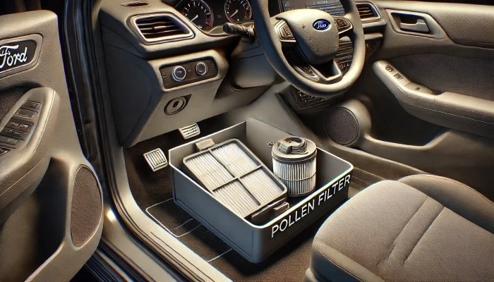 Ford Courier Polen Filtresi Nerede?