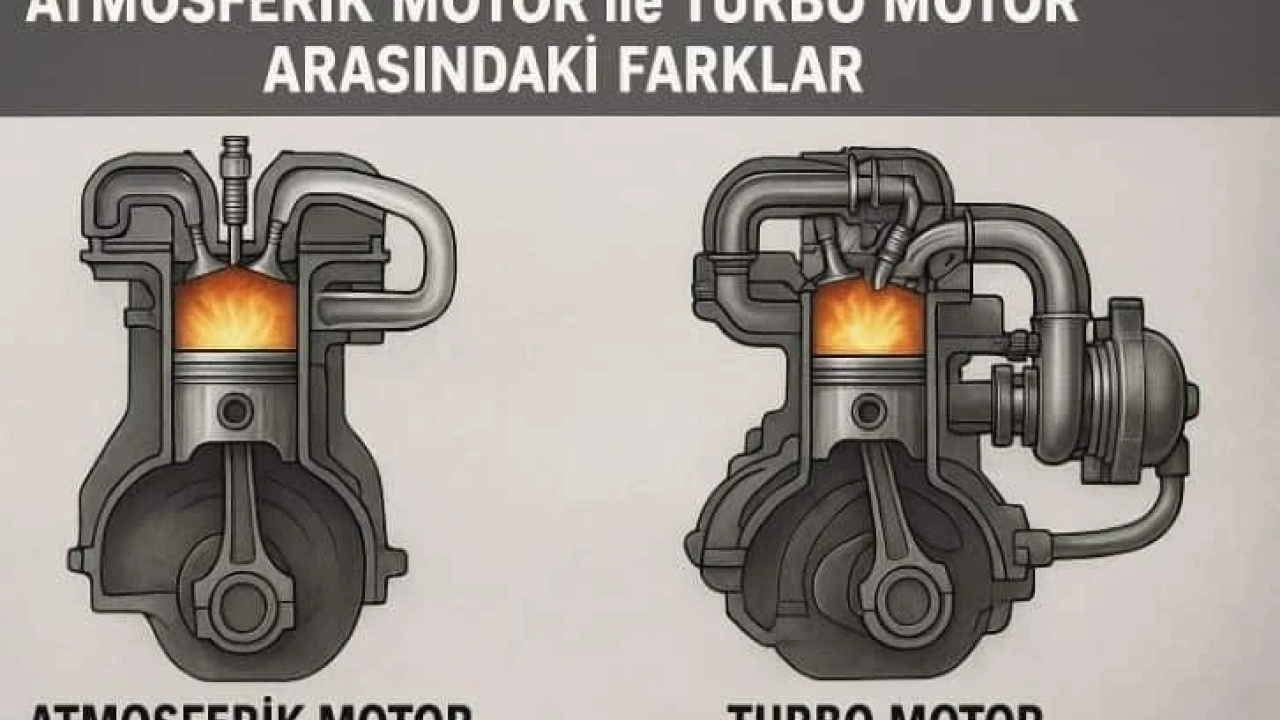 Atmosferik Motor ile Turbo Motor Arasındaki Farklar