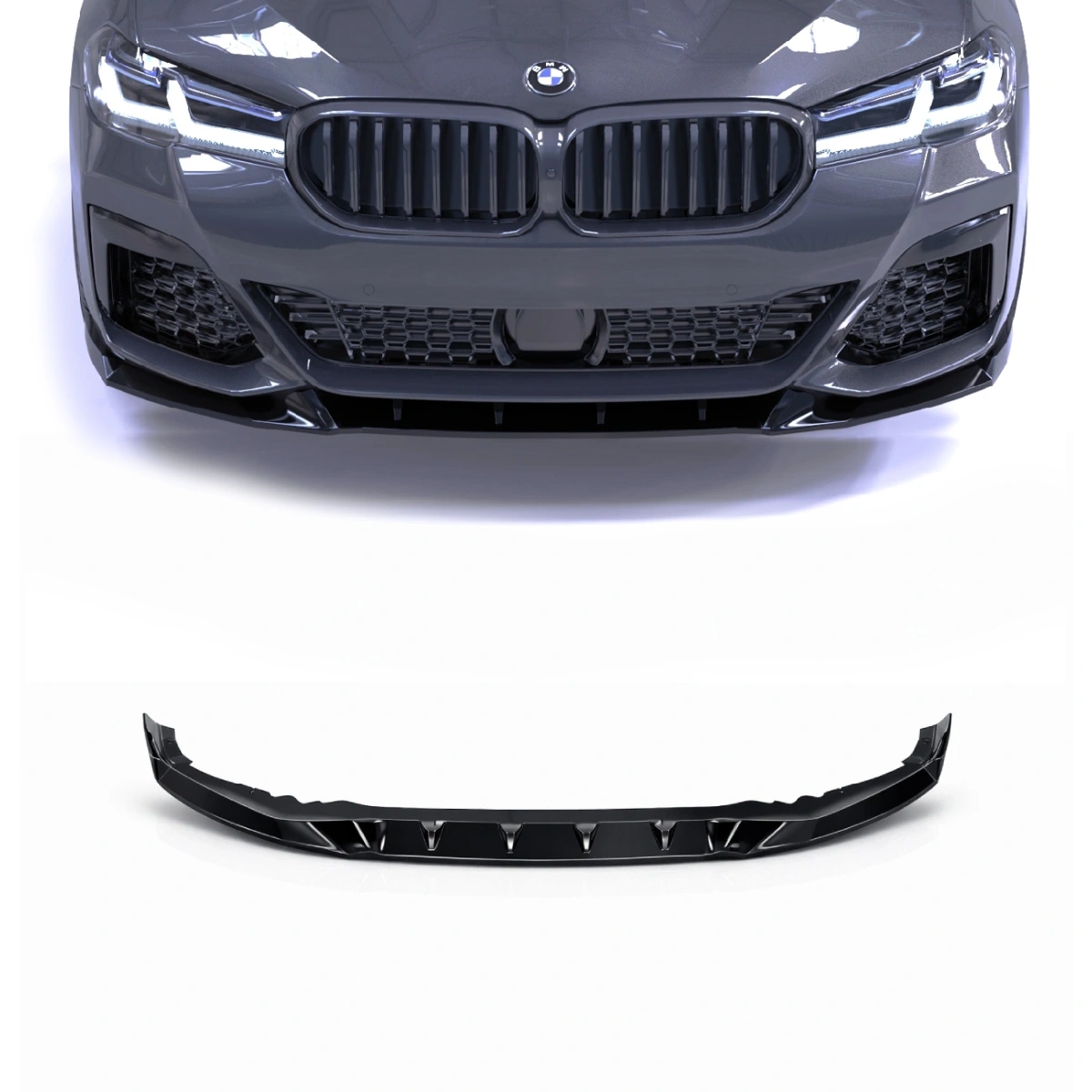 Apex Aero Design - Bmw 5 Series G30 Facelift M-Pack (2020-2023) - Ön Lip - Front Splitter