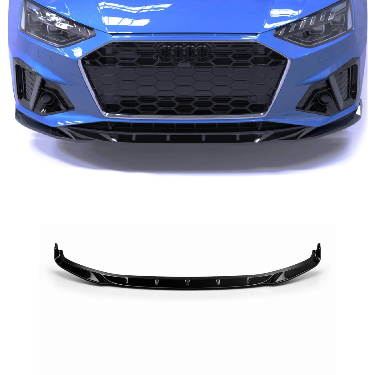 Apex Aero Design - Audi A4 S-Line - S4 B9 Facelift (2019-2024) - Ön Lip - Front Splitter