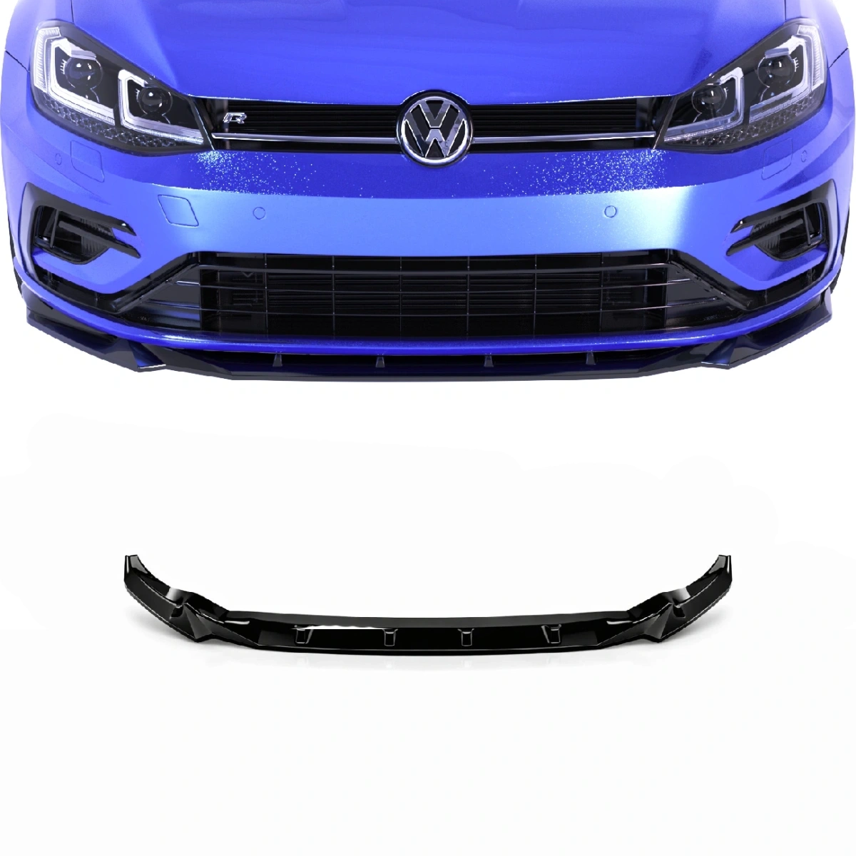 Apex Aero Design - Volkswagen Golf Mk7.5 R (2016-2020) - Ön lip - Front Splitter