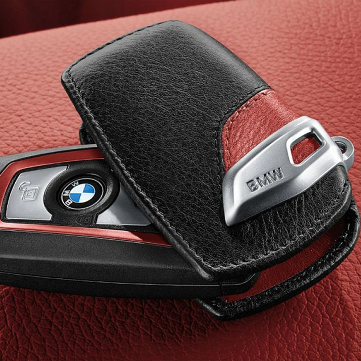 Bmw M Sport Anahtar Kılıfı Kırmızı