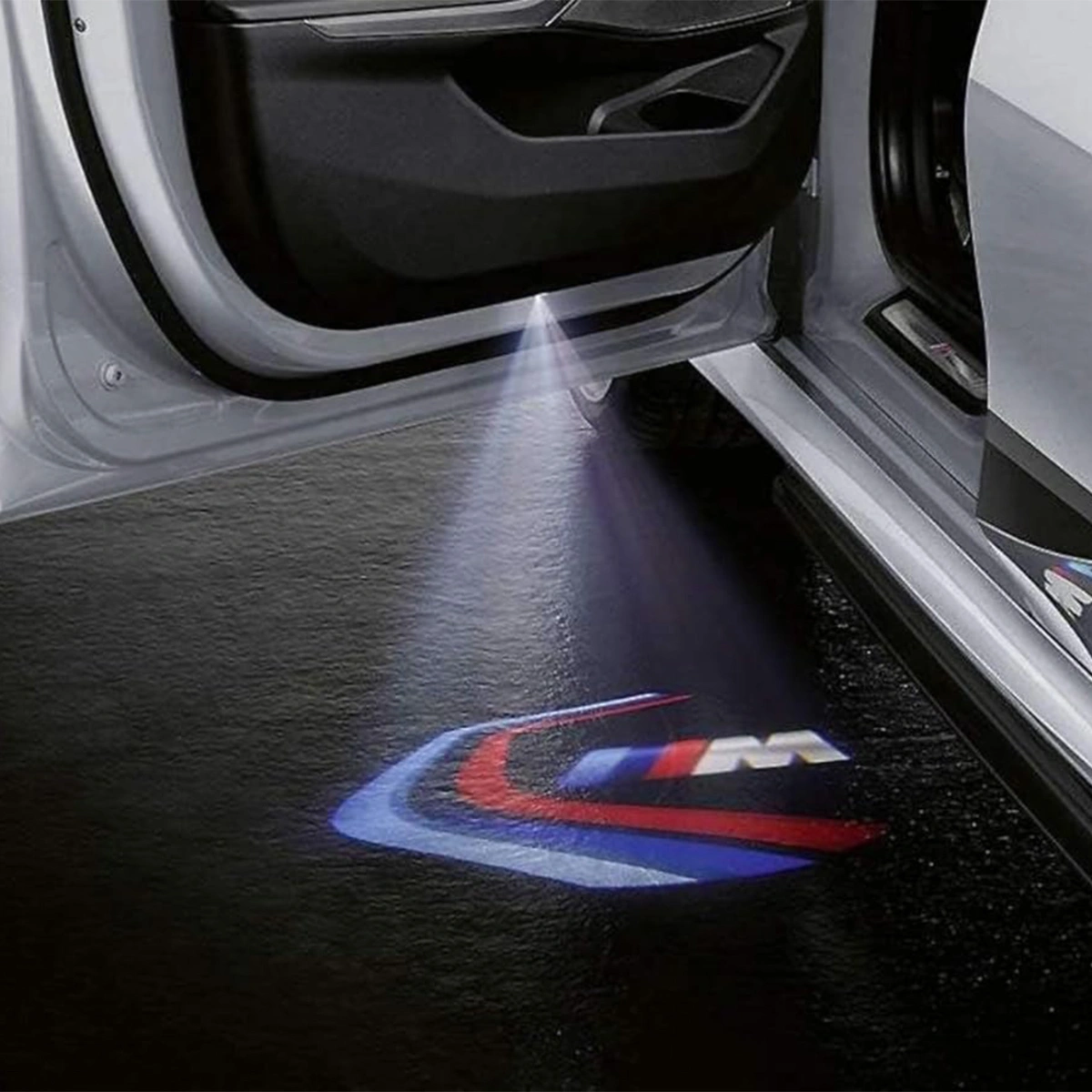 Bmw M Performance LED Kapı Projektör Slayt Seti