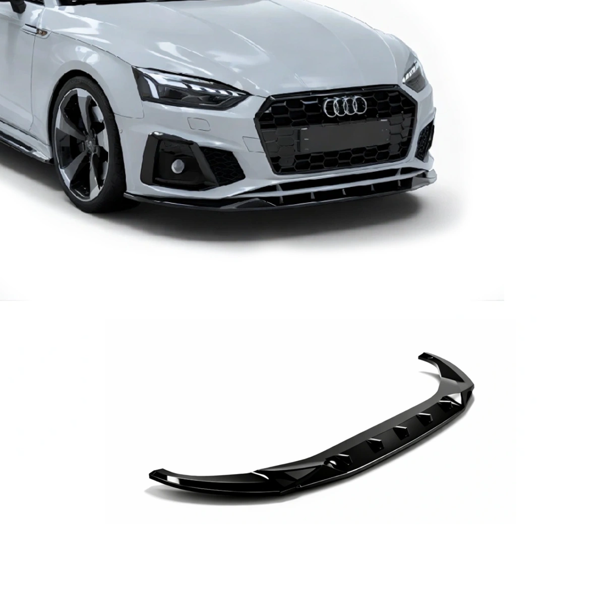 Apex Aero Design - Audi S5 - A5 F5 Facelift (2019-2024) - Ön Lip - Front Splitter