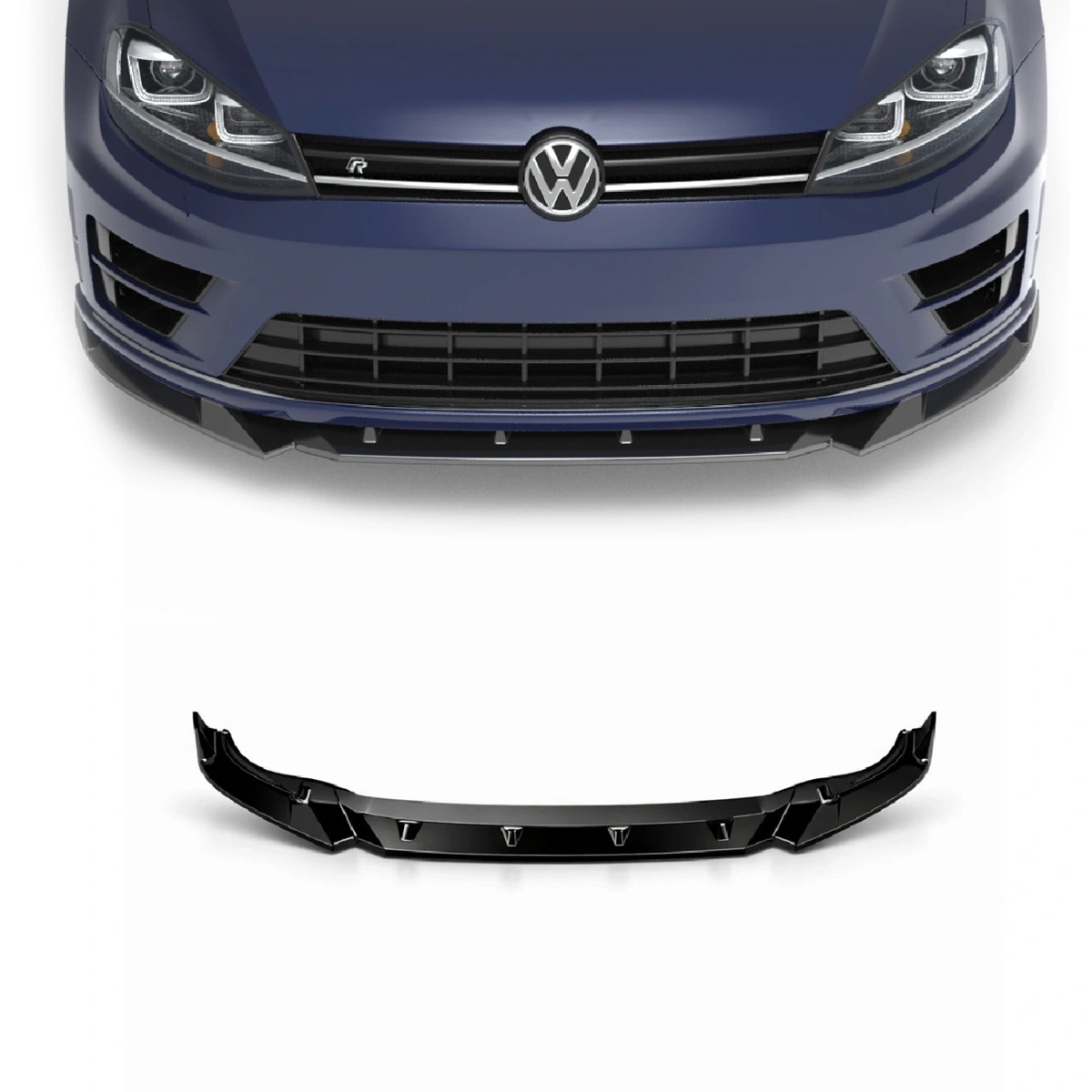 Apex Aero Design - Volkswagen Golf Mk7 R (2013-2016) - Ön Lip - Front Splitter