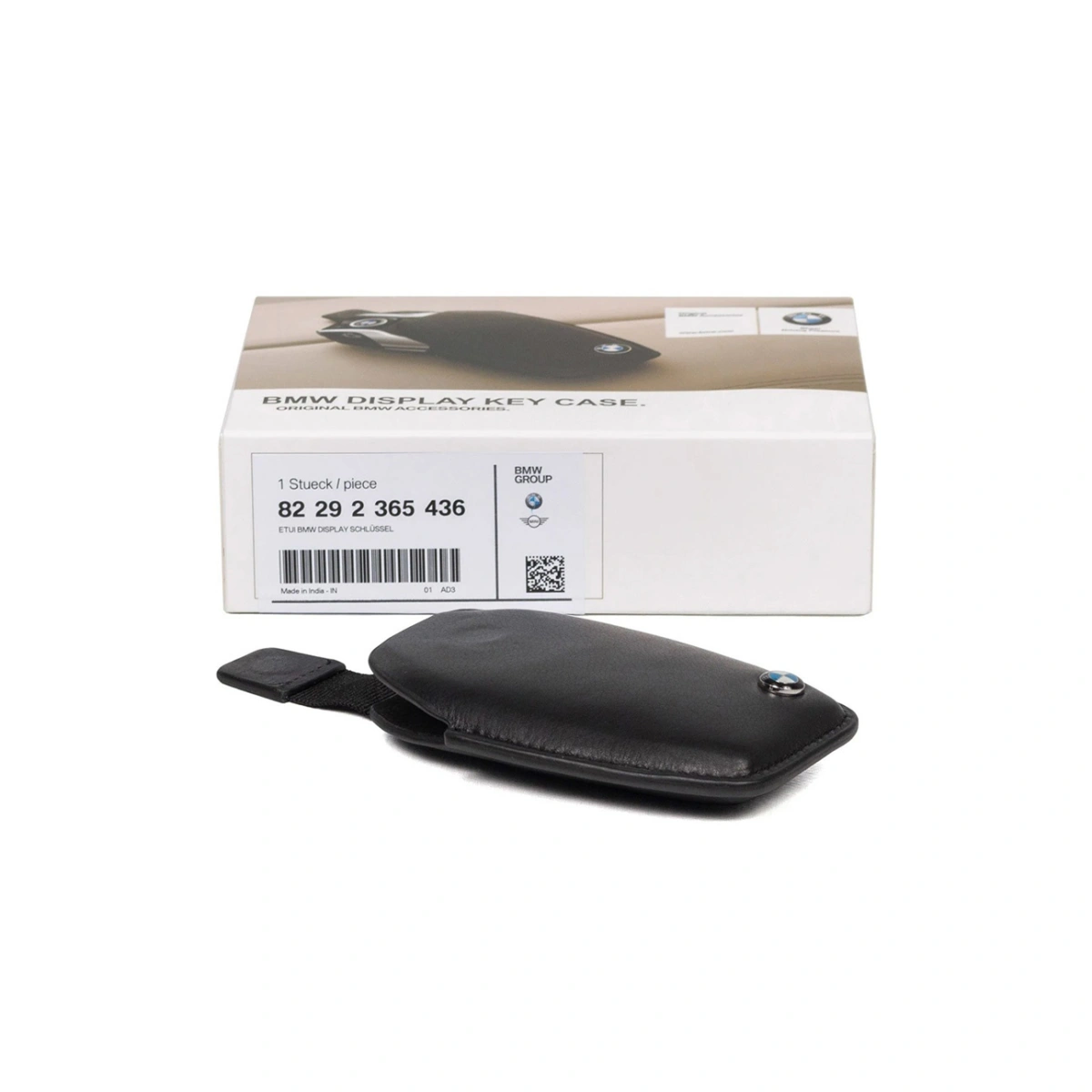 Bmw Orijinal Display Key Deri Kılıfı - Siyah