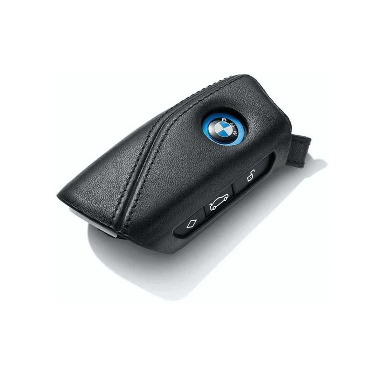 Bmw Orijinal Deri Anahtar Kılıfı Siyah - Yeni Nesil Gen3
