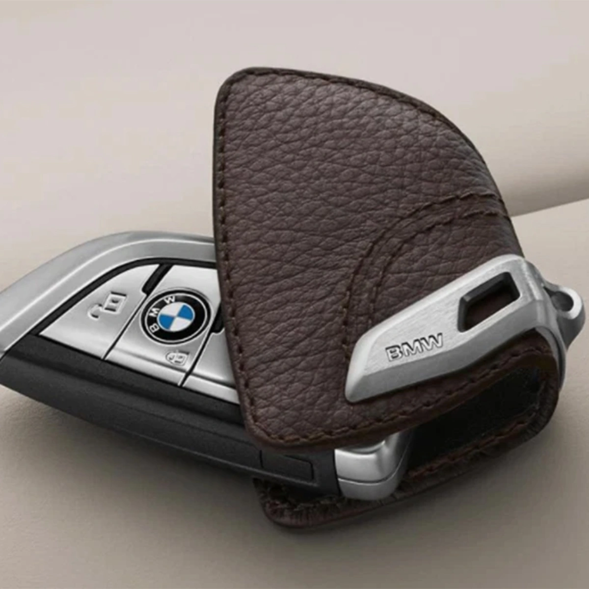 Bmw Orijinal Deri Anahtar Kılıfı Mokka
