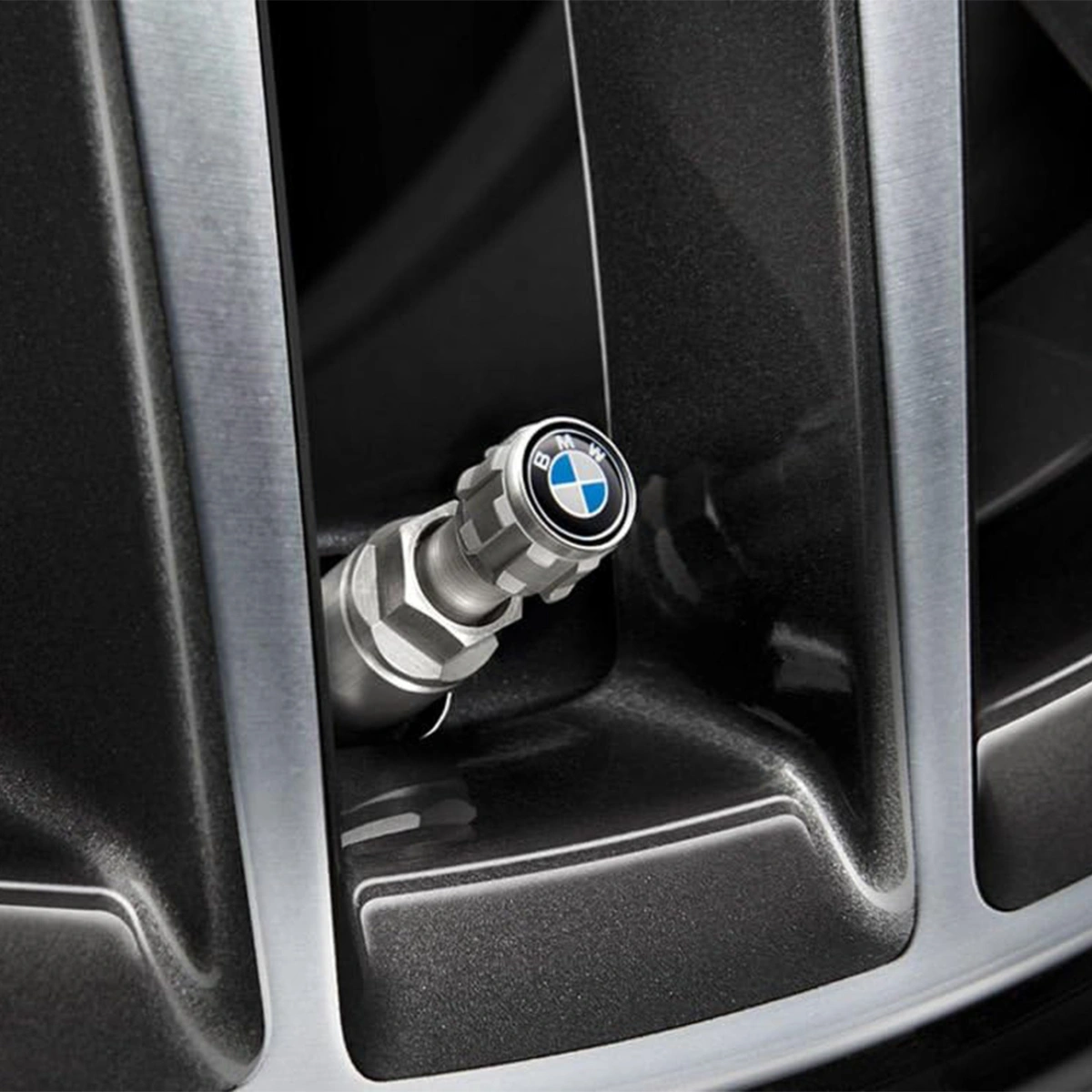 Bmw Sibop Kapağı Seti Roundel Logo (4'lü)