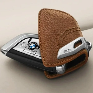 Bmw Orijinal Deri Anahtar Kılıfı Kahve (Luxury Brown)