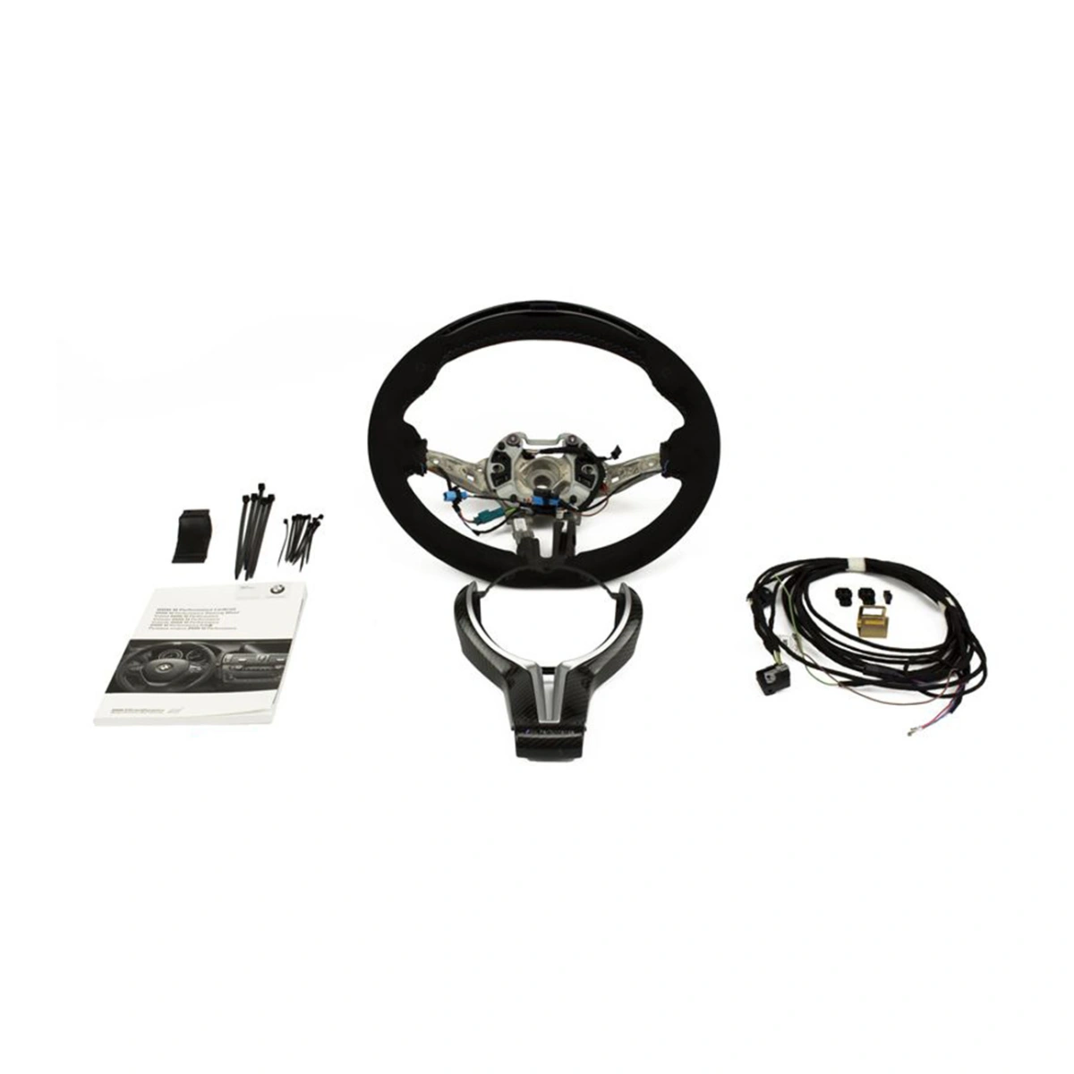 BMW M Performance Elektronik Direksiyon Race Display - Alcantara - Karbon Fiber