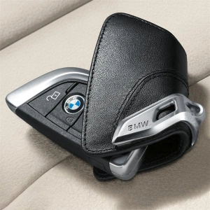 Bmw Orijinal Deri Anahtar Kılıfı Siyah